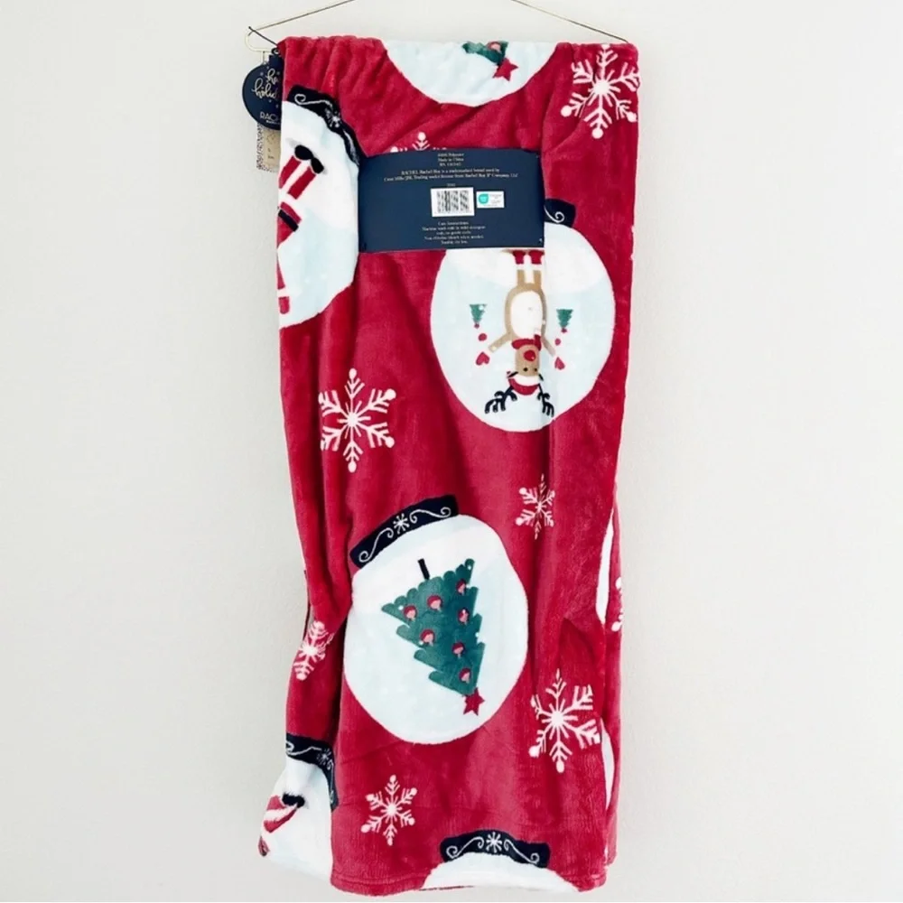 Rachel Rachel Roy Christmas Plush Throw